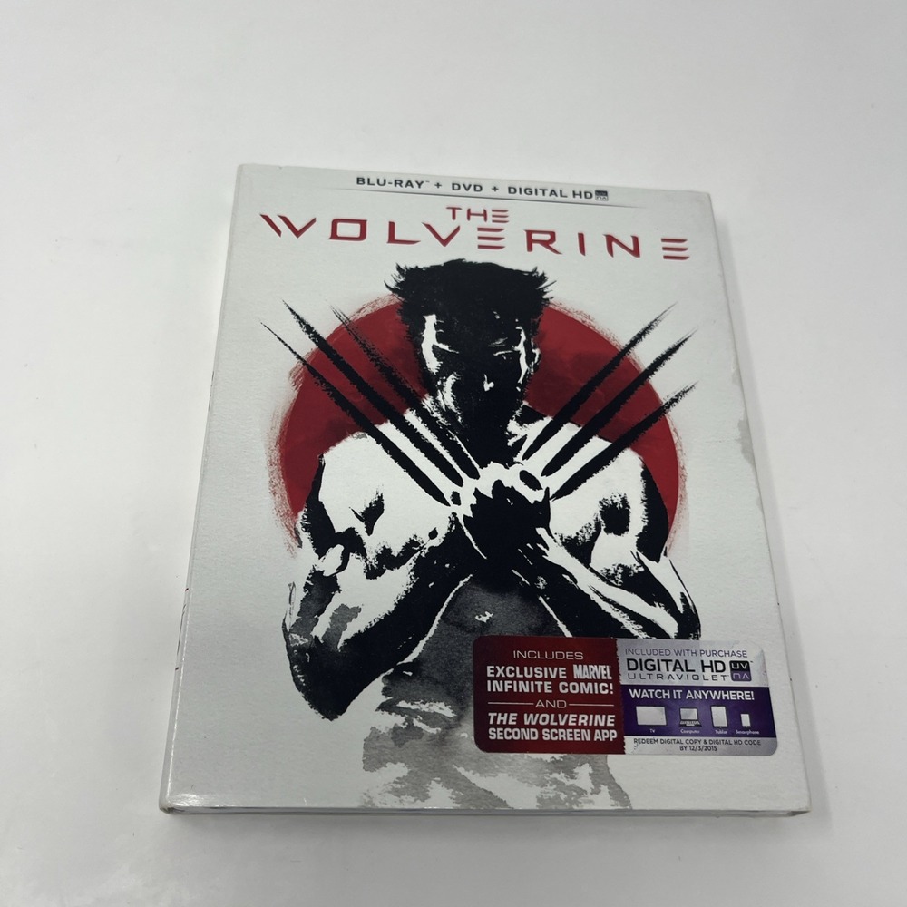 The‎ Wolverine (Blu-ray + DVD + Digital HD 2013)  NEW, Sealed Slipcover